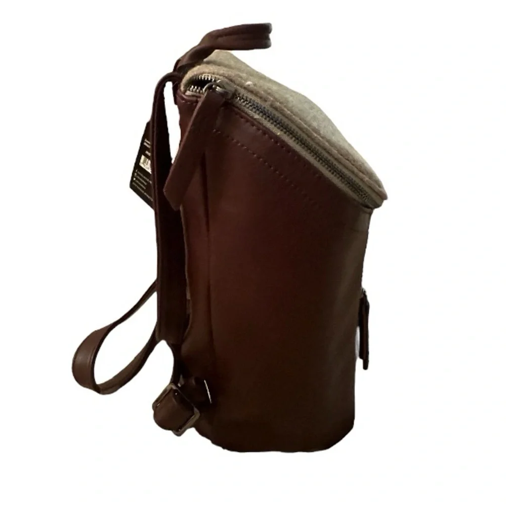 Danielle Nicole | Faux Leather/Wool Brigit Backpack | NWT - Picture 3 of 6
